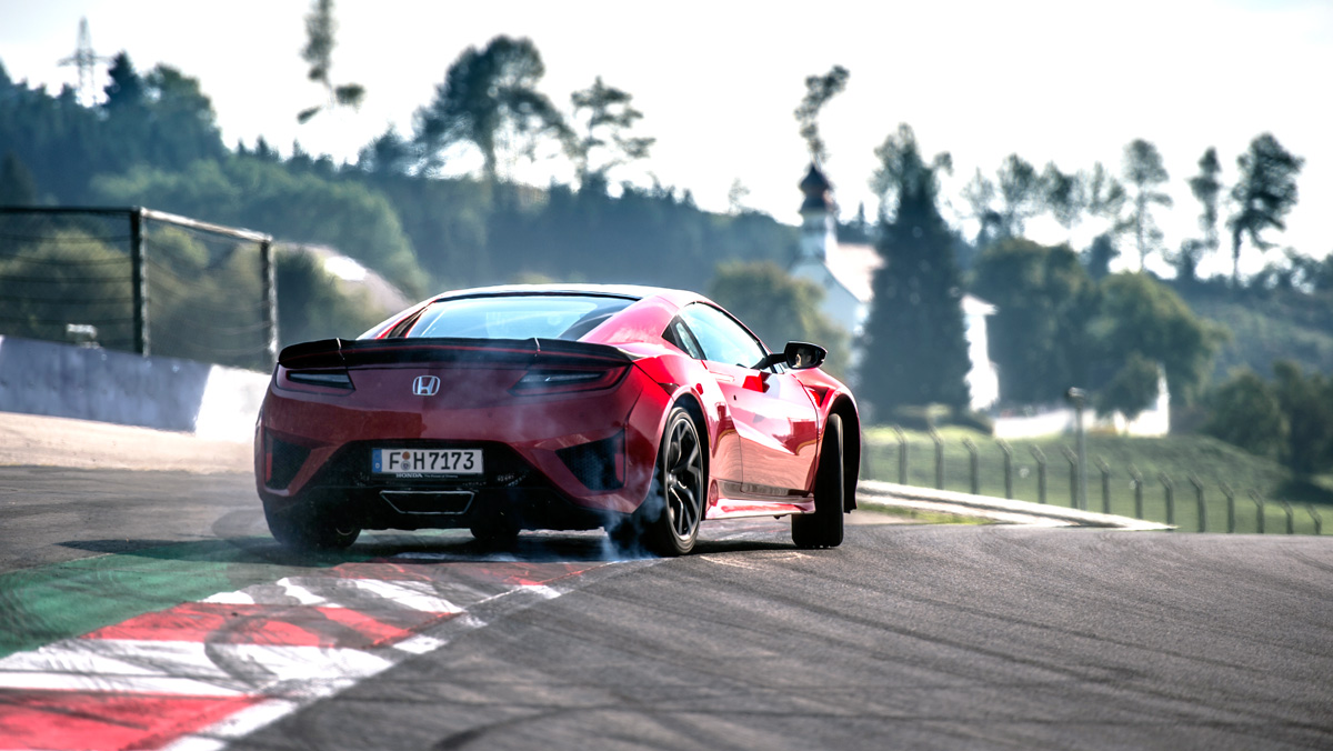 Prueba Honda NSX Prueba Honda NSX