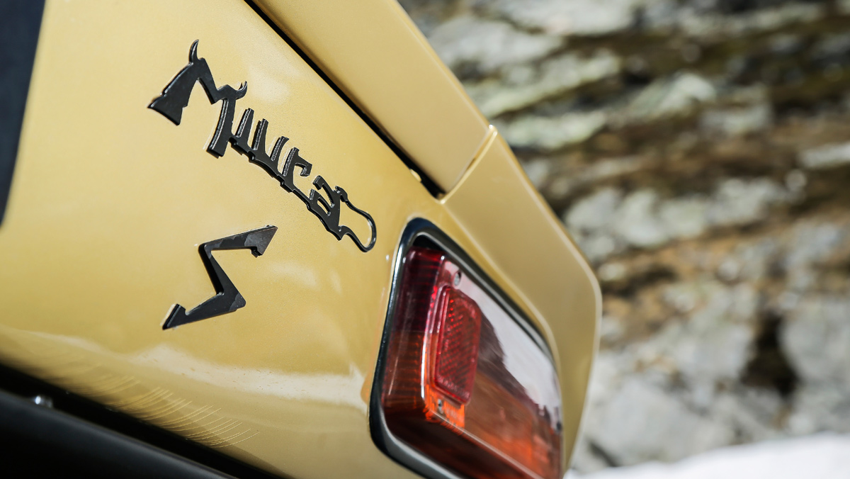 Prueba Lamborghini Miura (logo) Prueba Lamborghini Miura (logo)