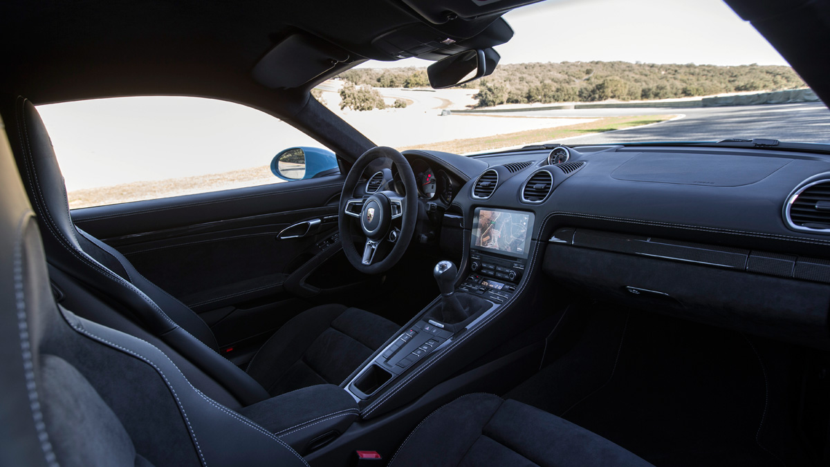 Prueba Porsche 718 Cayman GTS (interior) Prueba Porsche 718 Cayman GTS (interior)