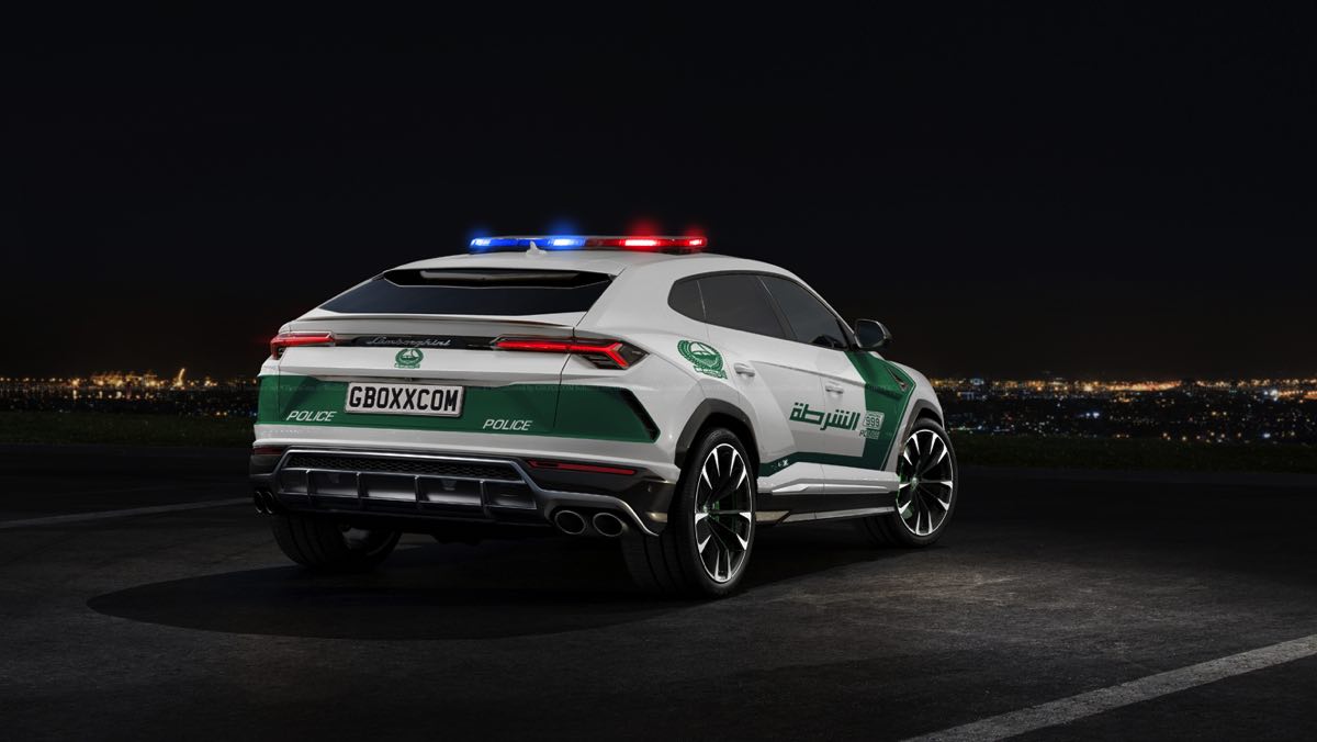 Render Lamborghini Urus de la policía de Dubai Render Lamborghini Urus de la policía de Dubai