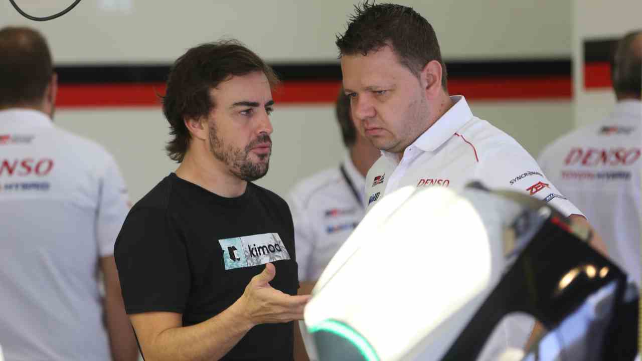 Test Alonso Le Mans Test Alonso Le Mans