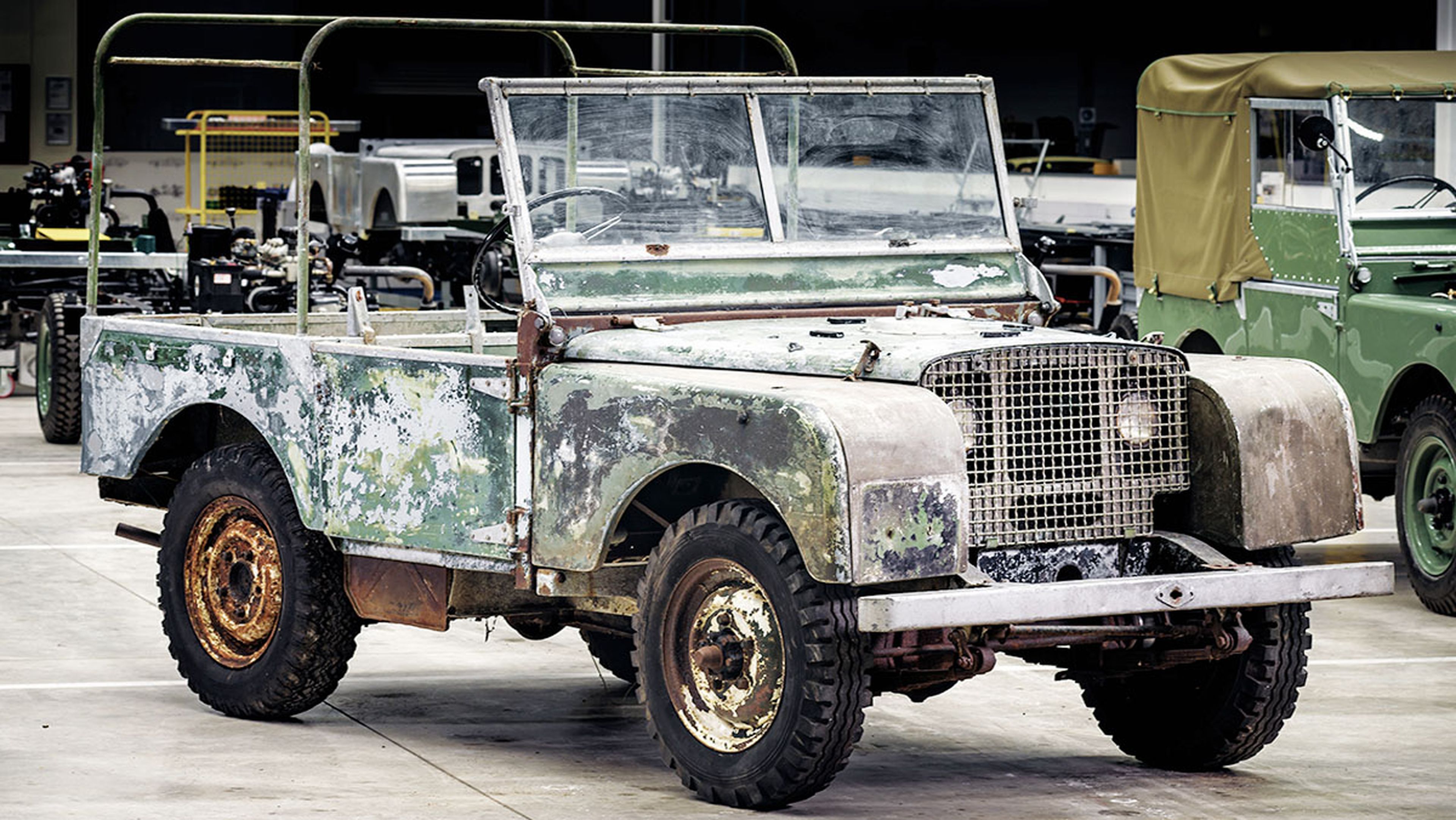 ¡Encontrado el primer Land Rover de la Historia!