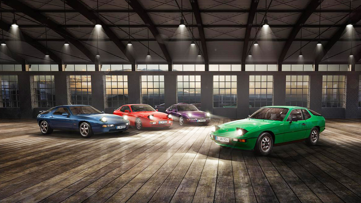 La familia transaxle de Porsche La familia transaxle de Porsche