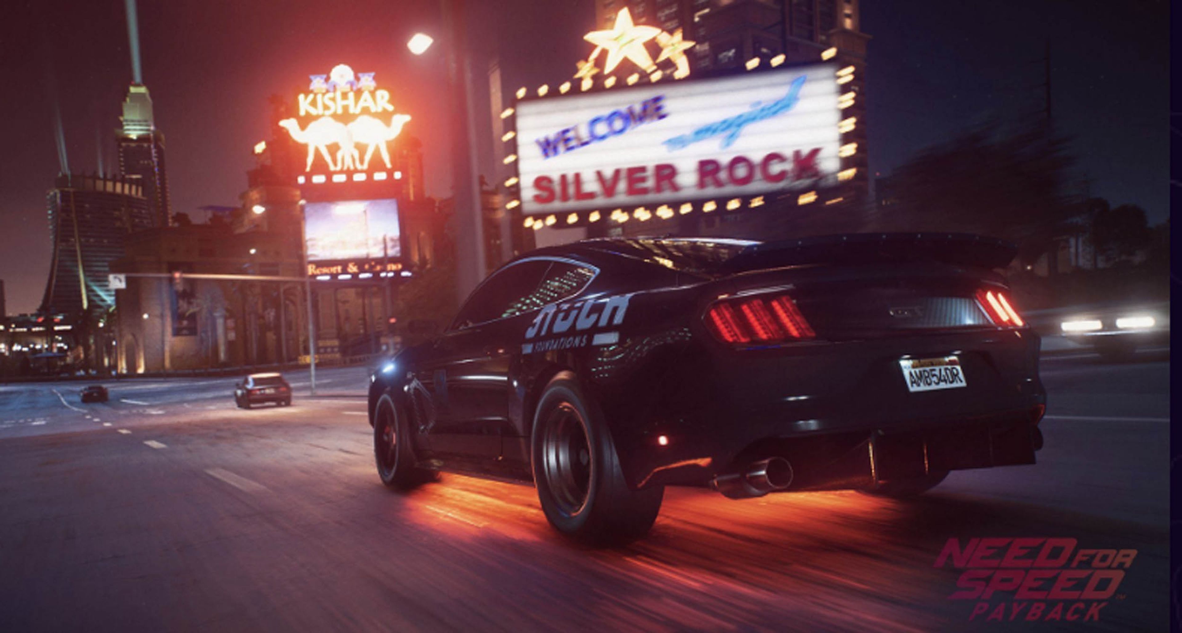 Ford Mustang en el Need for Speed