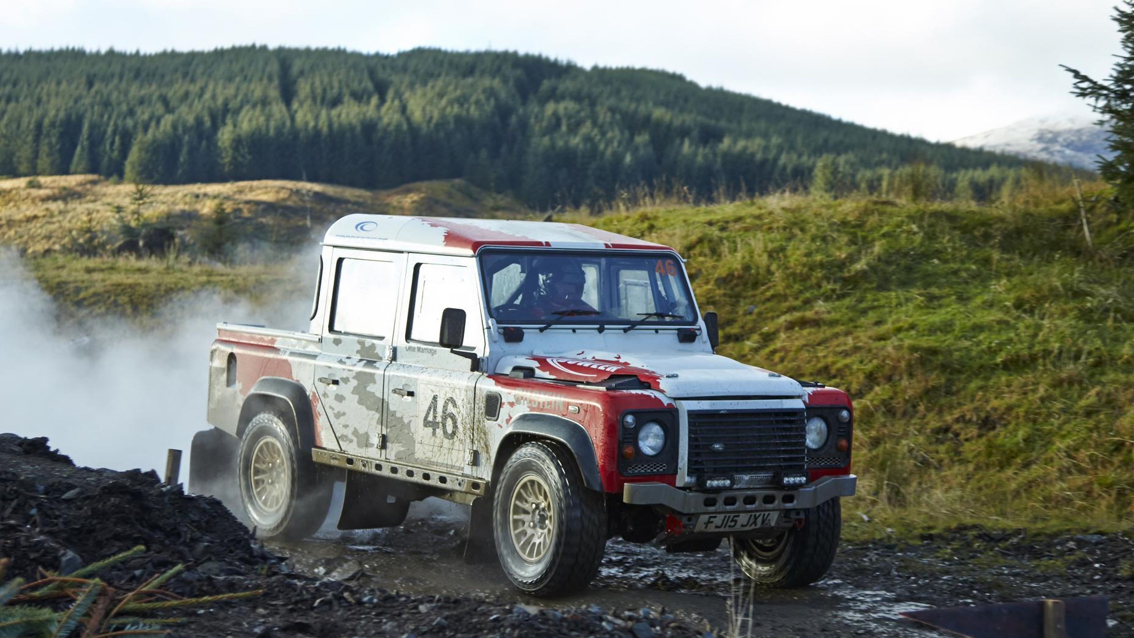 Land Rover Defender Rally by Bowler