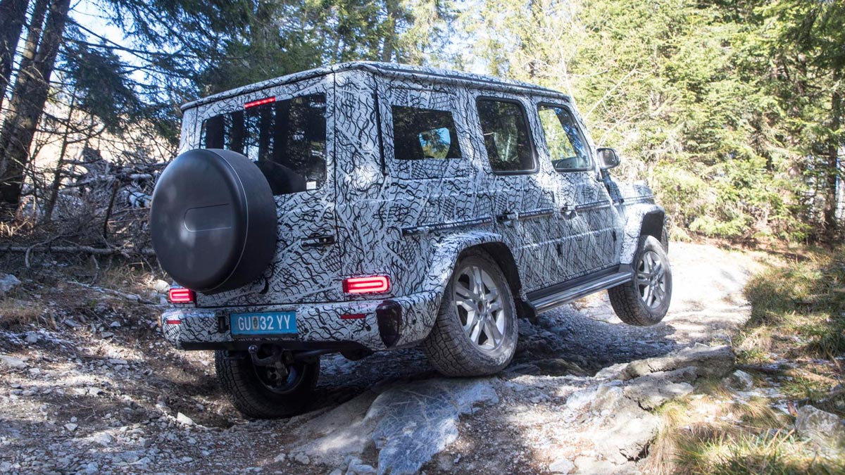 Mercedes Clase G 2018 todoterreno lujoso offroad off-road montaña prueba asfalto fuera