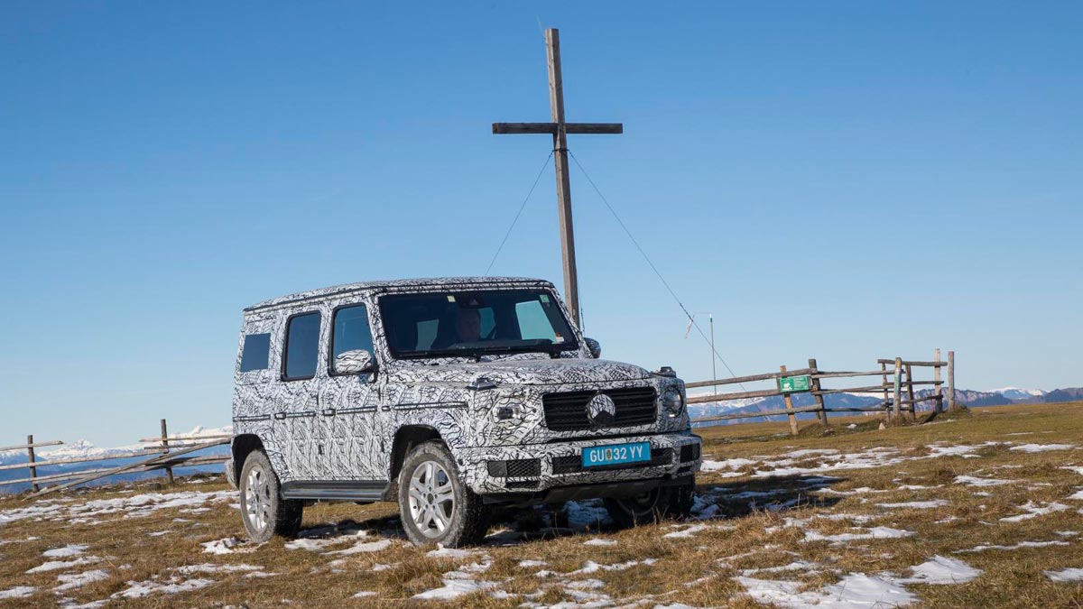 Mercedes Clase G 2018 todoterreno lujoso offroad off-road montaña prueba asfalto fuera