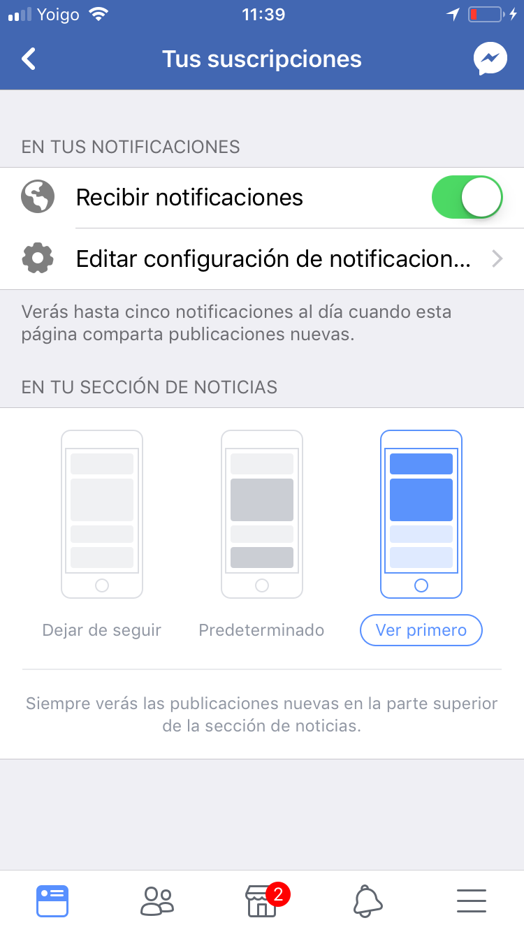 Notificaciones Facebook Notificaciones Fb