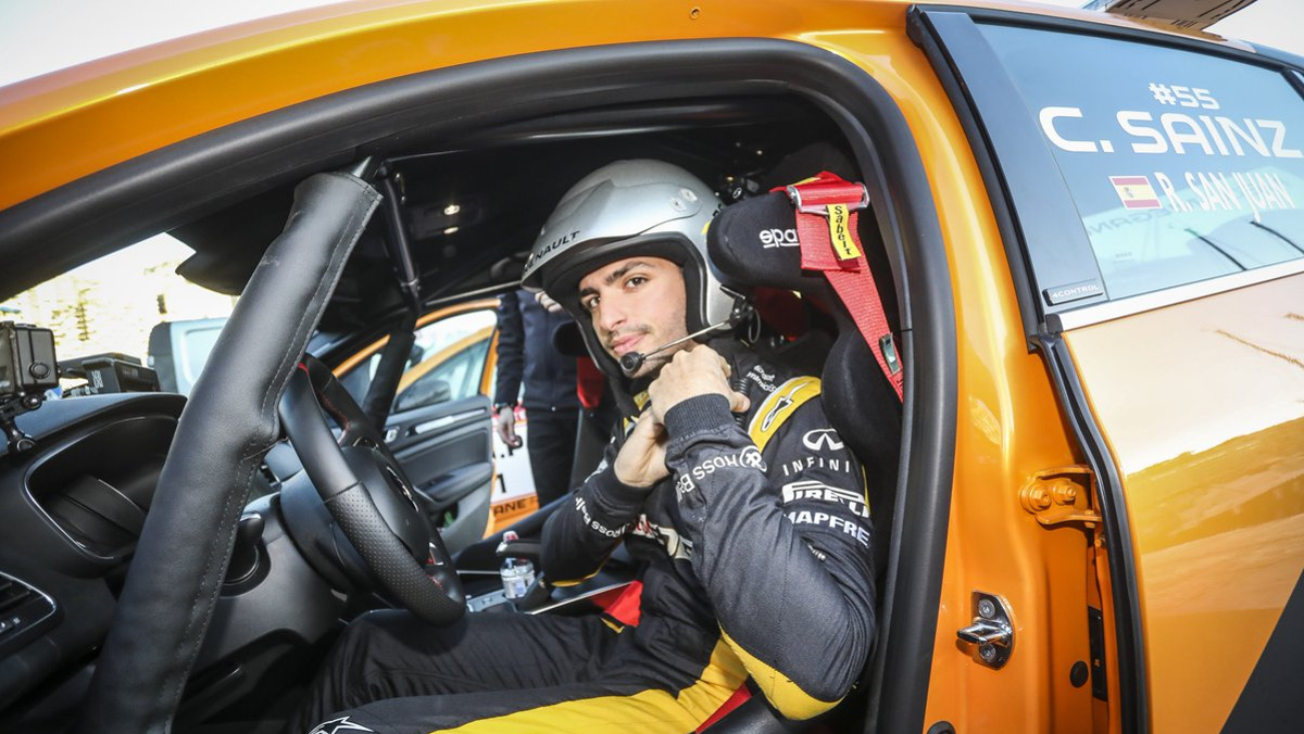 Sainz apunto de partir en Montecarlo Sainz apunto de partir en Montecarlo