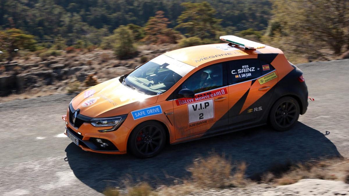 Sainz disfrutando en Montecarlo Sainz disfrutando en Montecarlo
