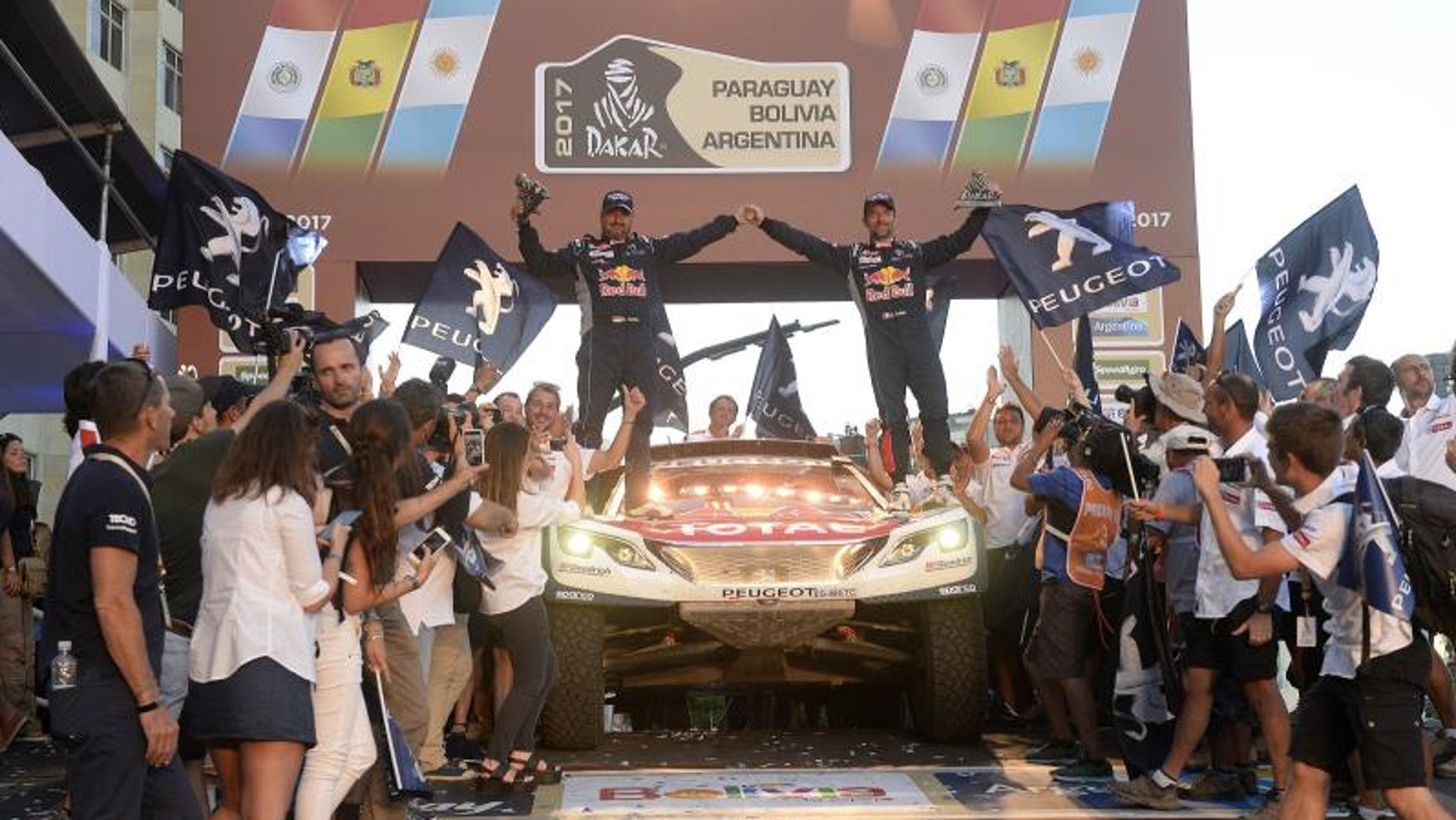 El triunfo de Peugeot en el Dakar del 2017