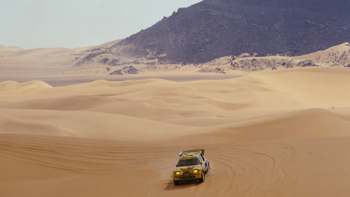 Vatanen en el Dakar 1987- Peugeot 205 T16 Vatanen en el Dakar 1987- Peugeot 205 T16