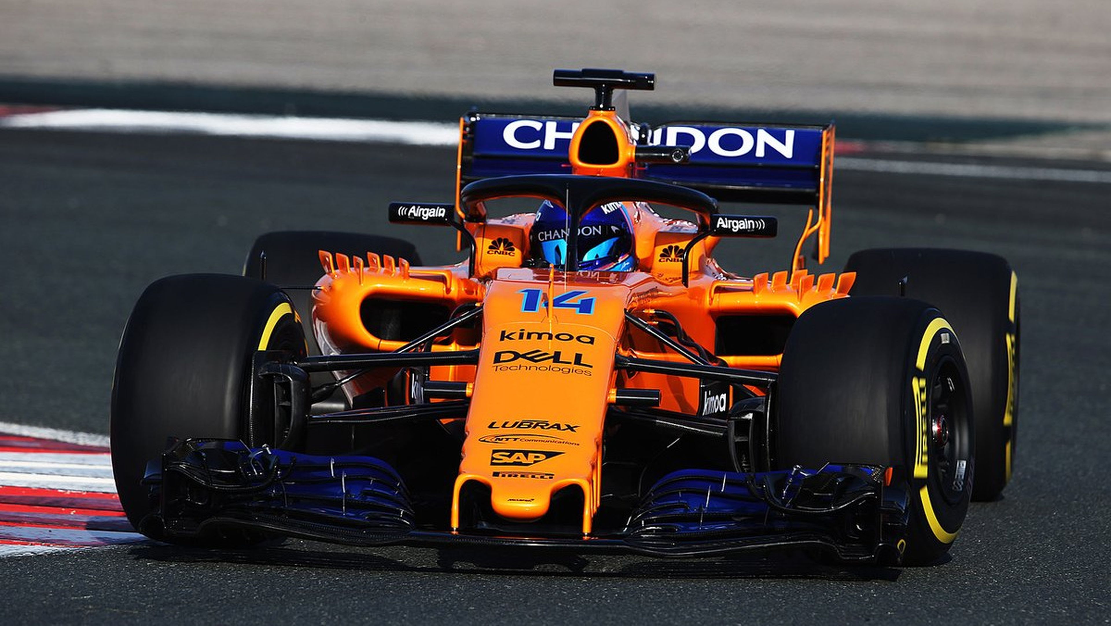 Alonso en pista con MCL33 F1 2018