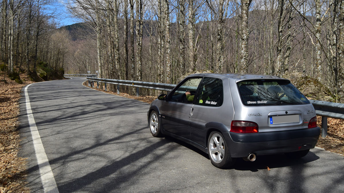 Citroën Saxo con tubarro Que suene, que suene