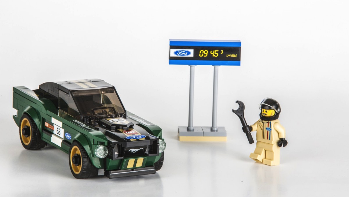 Ford Mustang 1968 Lego Speed Champions Ford Mustang 1968 Lego Speed Champions