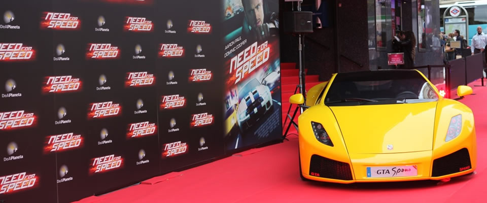 GTA Spano Need for Speed GTA Spano película Need for Speed