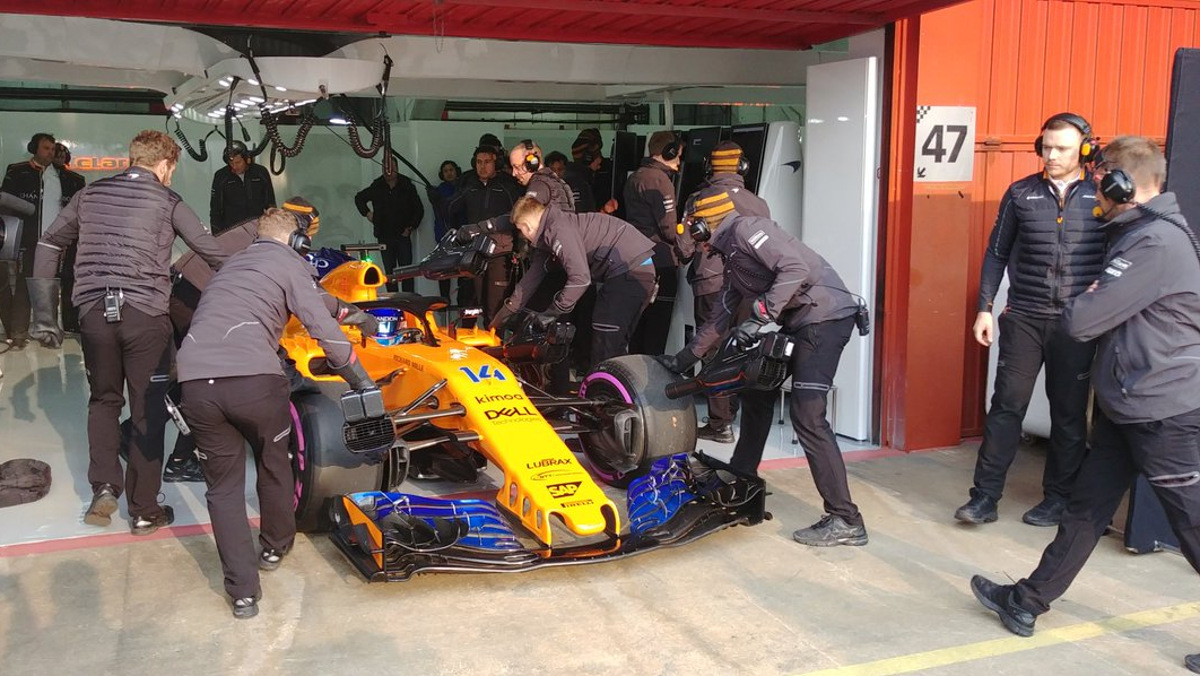 El MCL33 en 'plena acción' El MCL33 en 'plena acción'
