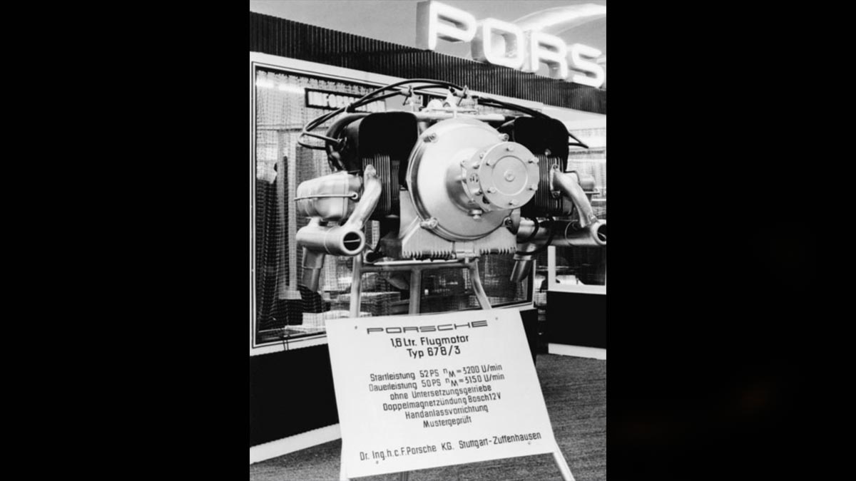 Motor 678 Porsche avion aviacion engine 356