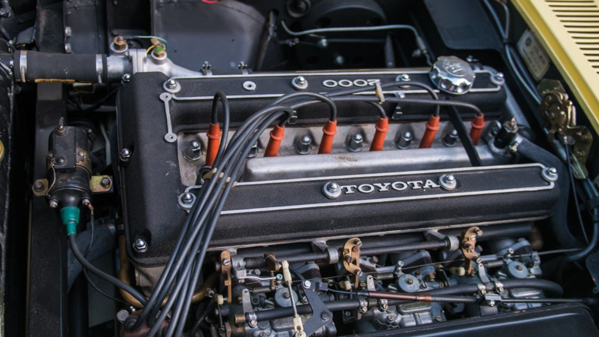 Motor del Toyota 2000 GT Motor del Toyota 2000 GT