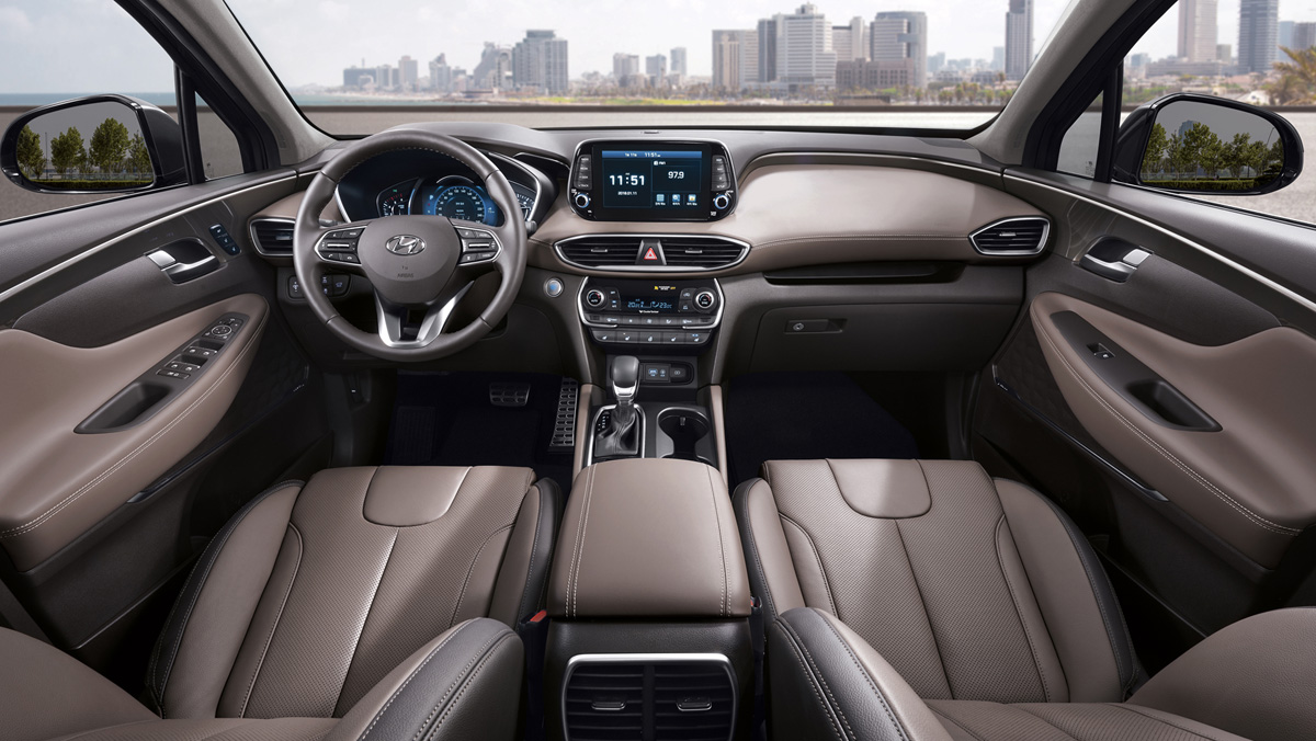Nuevo Hyundai Santa Fe 2018 (interior) Nuevo Hyundai Santa Fe 2018 (interior)
