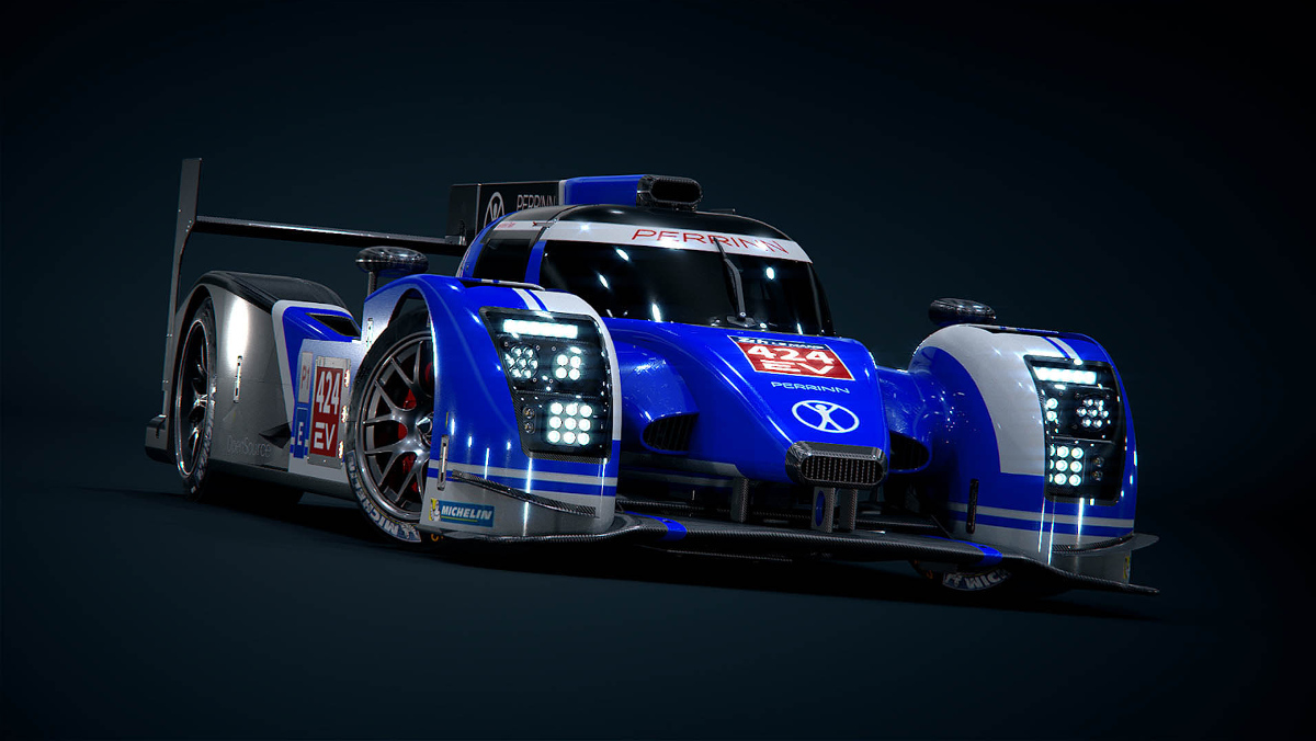Perrin LMP1 424, un galgo eléctrico Perrin LMP1 424, un galgo eléctrico
