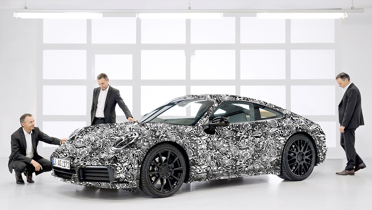 El Porsche 911 2019, camuflado El Porsche 911 2019, camuflado