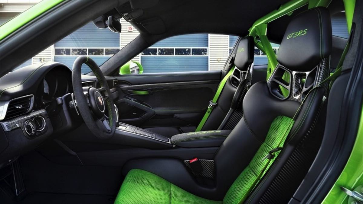 Porsche 911 GT3 RS 2018 (interior) Porsche 911 GT3 RS 2018 (interior)