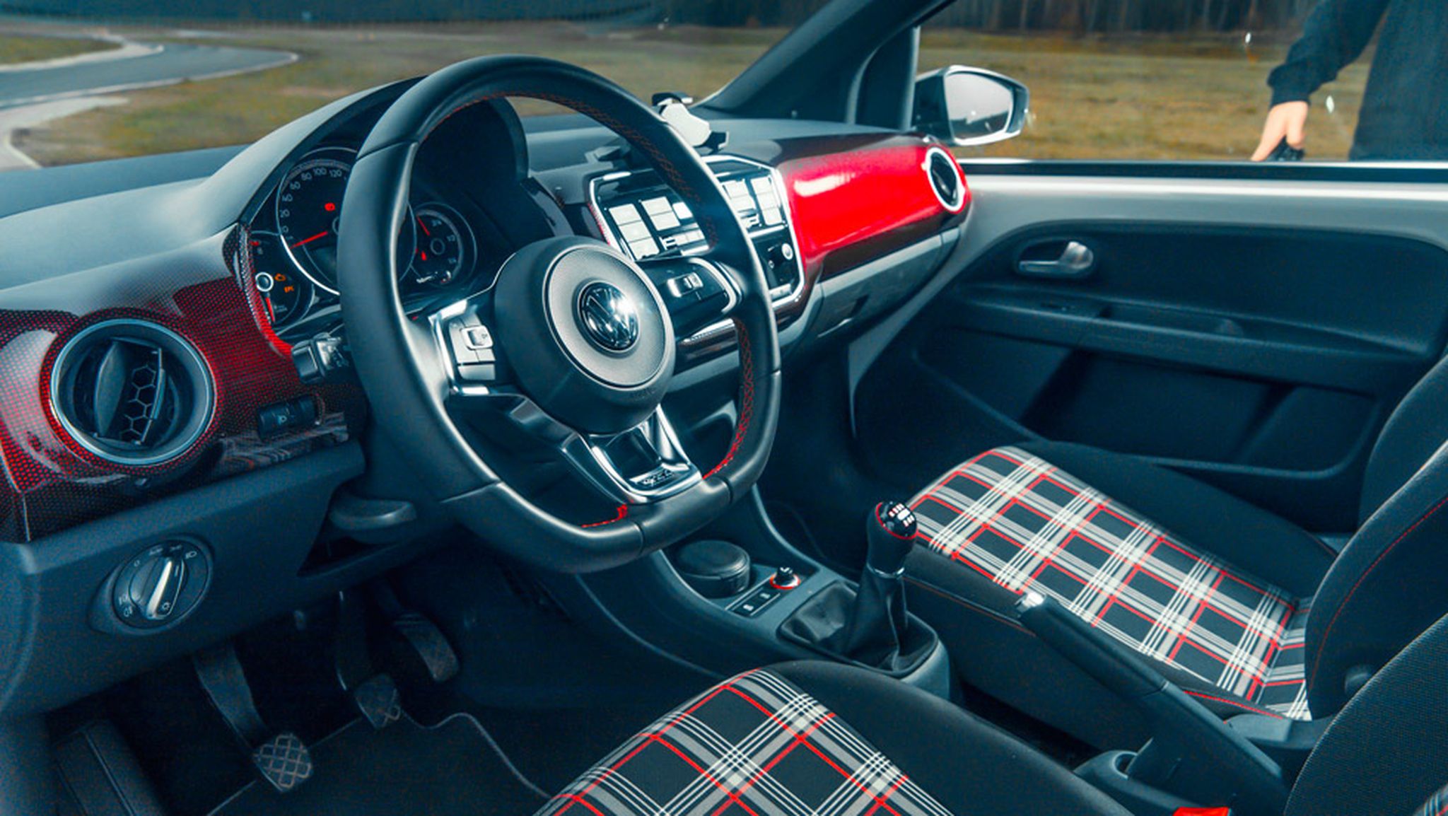 Tapicería tartán Volkswagen Golf GTI