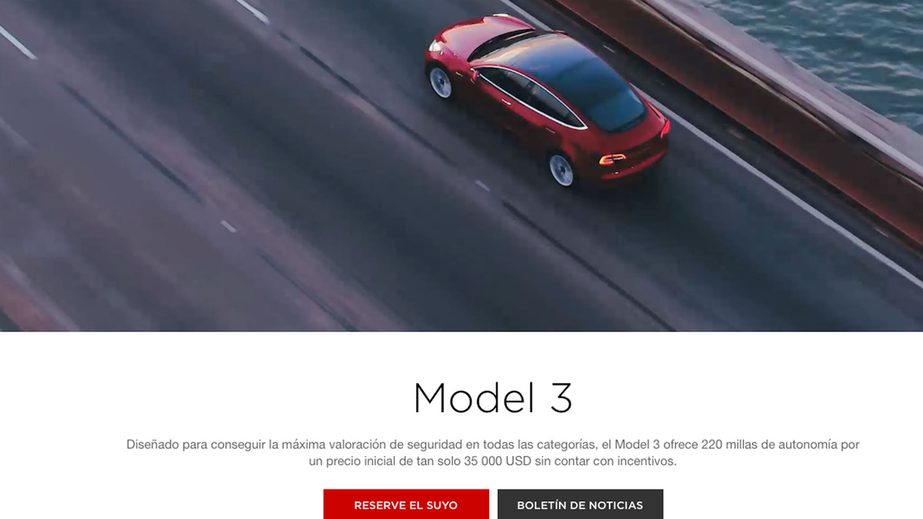 Comprar Tesla Model 3