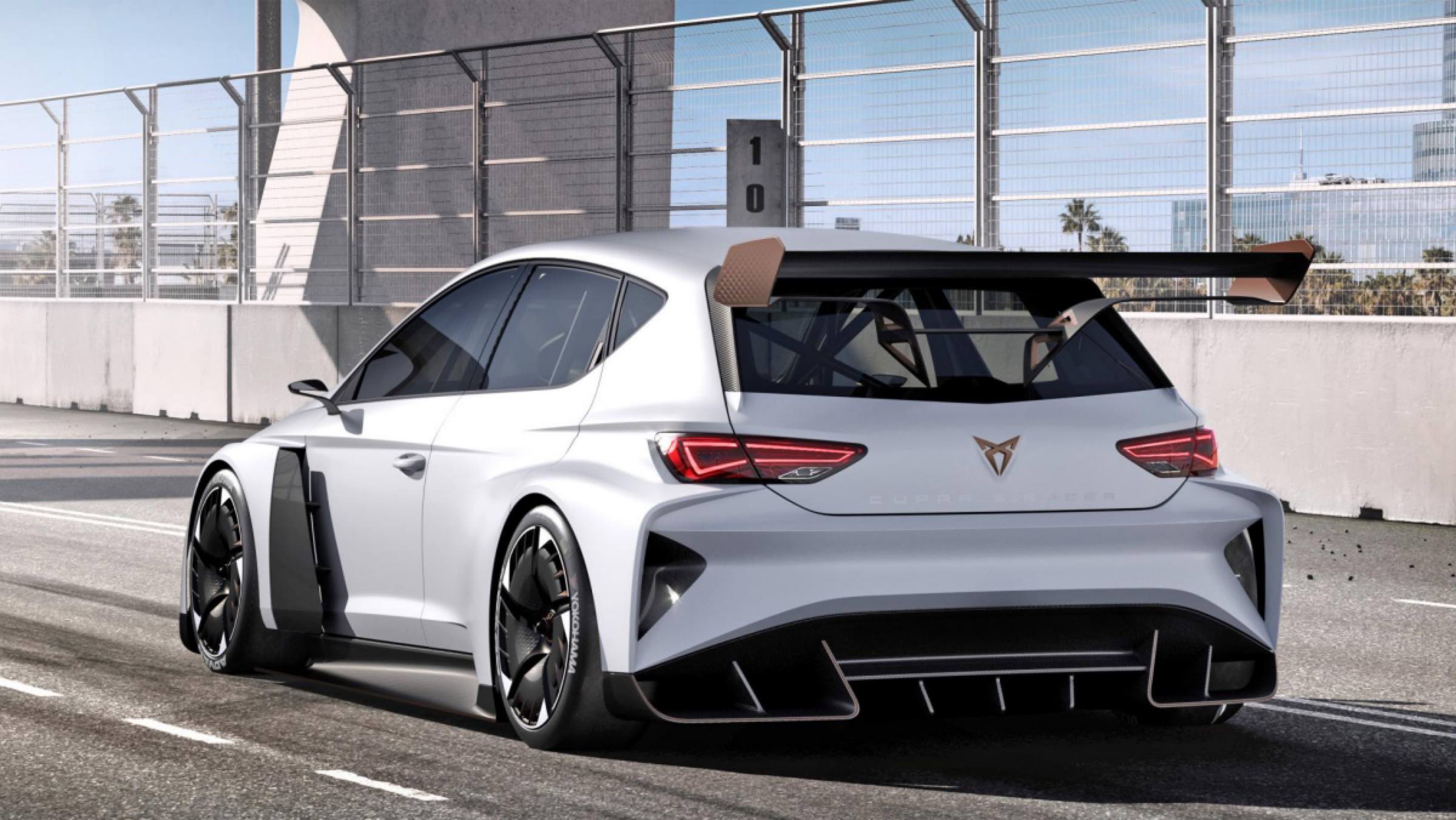 Cupra e-Racer trasera Cupra e-Racer trasera