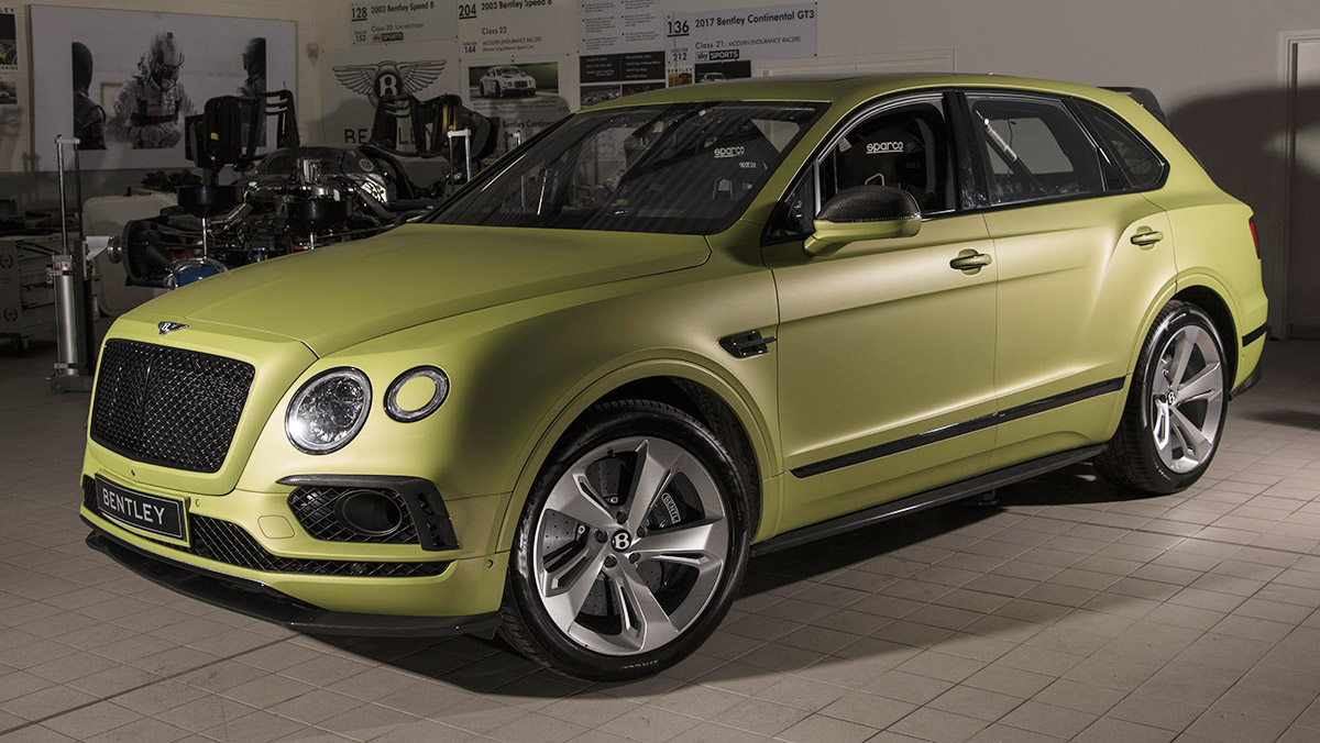 Este Bentley Bentayga quiere batir el récord de Pikes Peak Este Bentley Bentayga quiere batir el récord de Pikes Peak