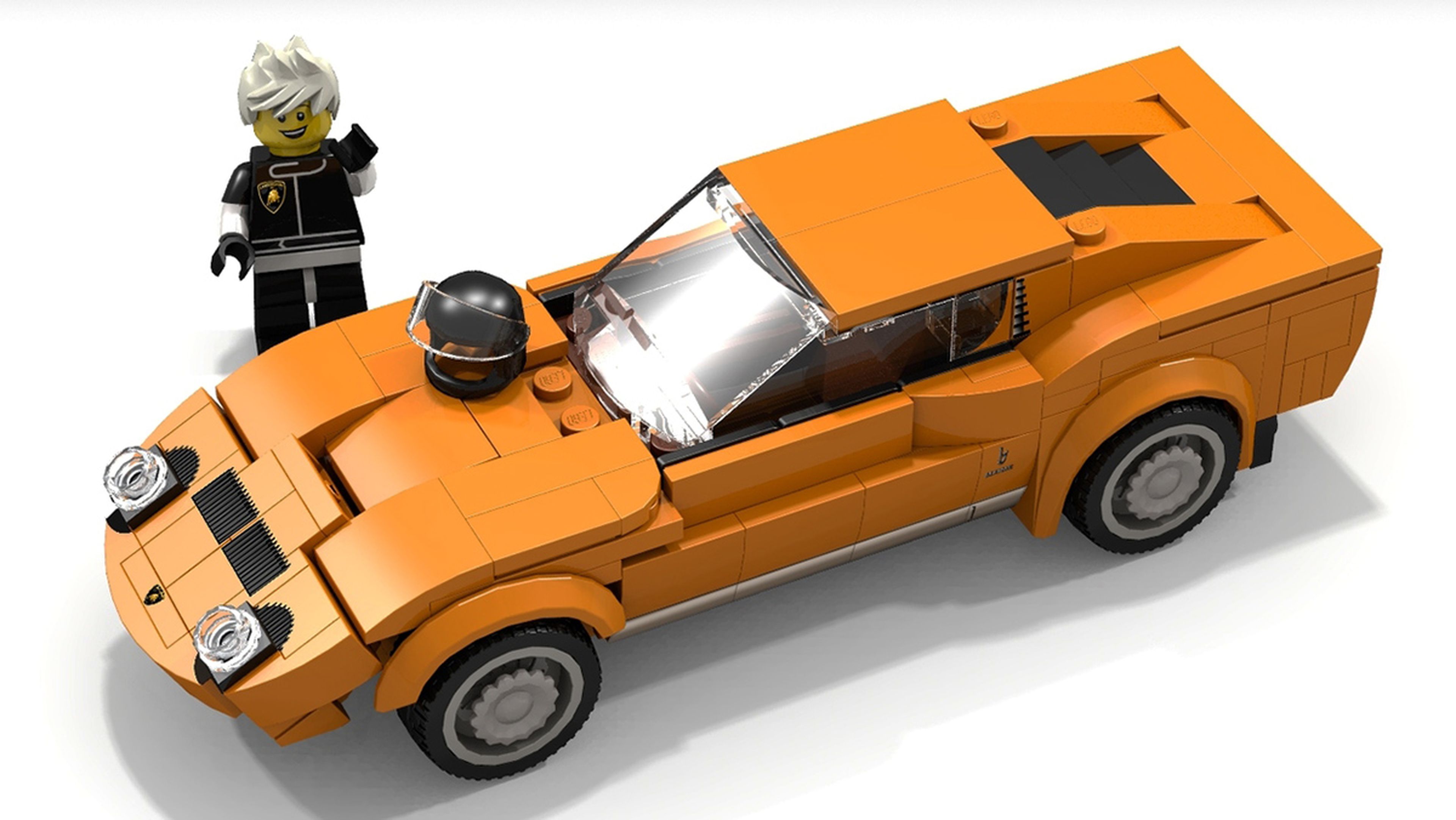 Lamborghini Miura de Lego