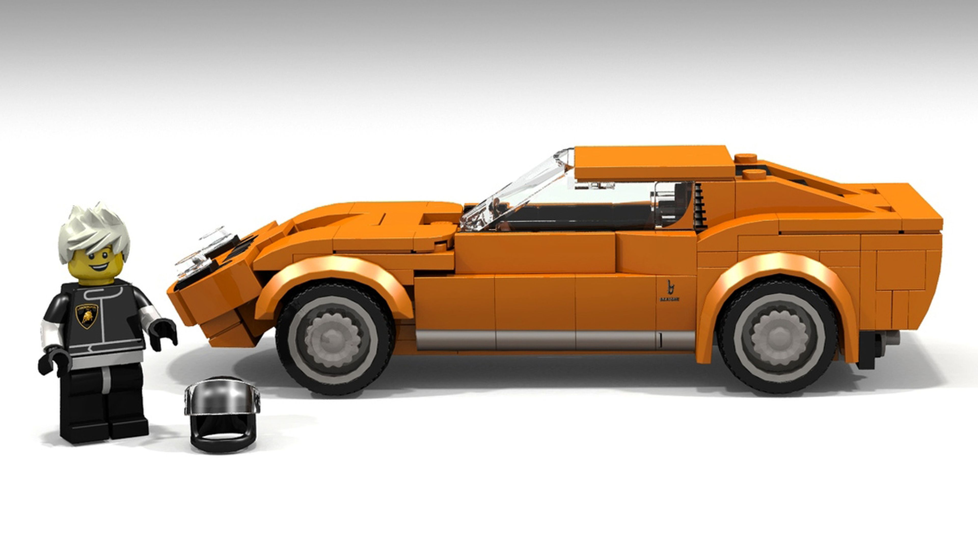 Lamborghini Miura de Lego