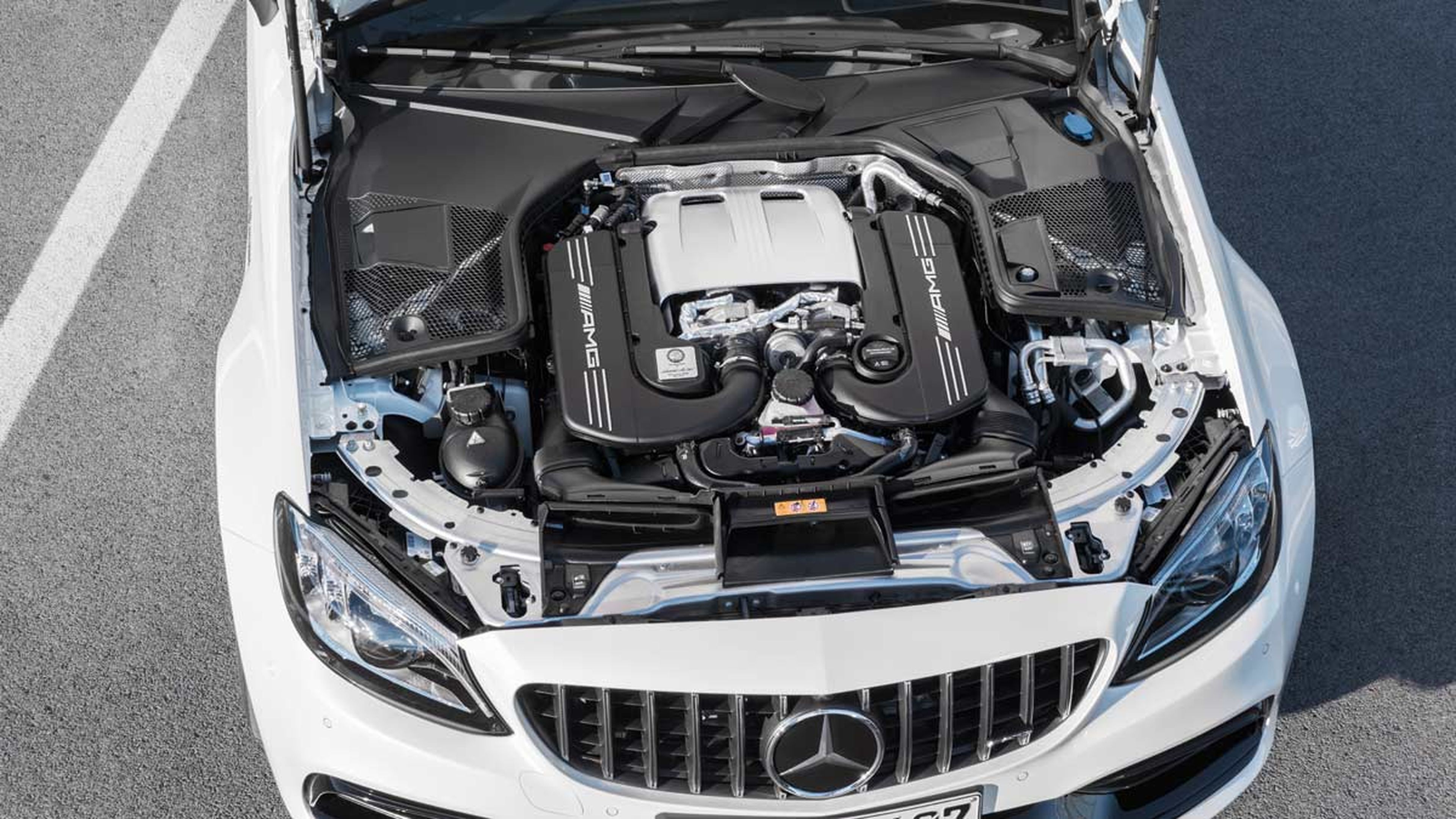 Mercedes-AMG C63 Coupé 2018 motor