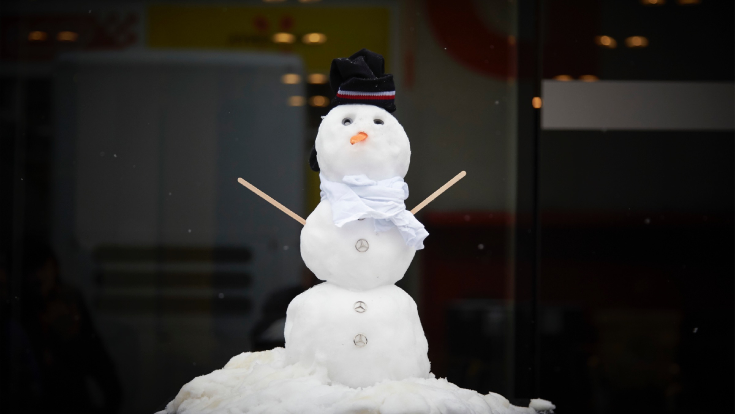 Muñeco nieve Mercedes Muñeco nieve Mercedes