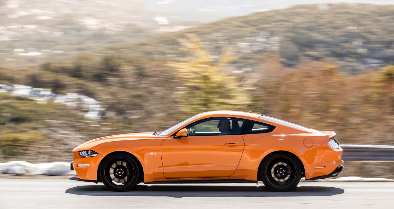 Prueba Ford mustang 2018 (TG) Motor 5.0 V8 450 CV