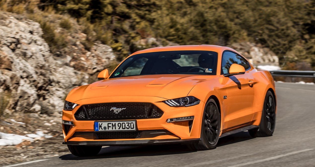 Prueba Ford mustang 2018 (TG) Motor 5.0 V8 450 CV