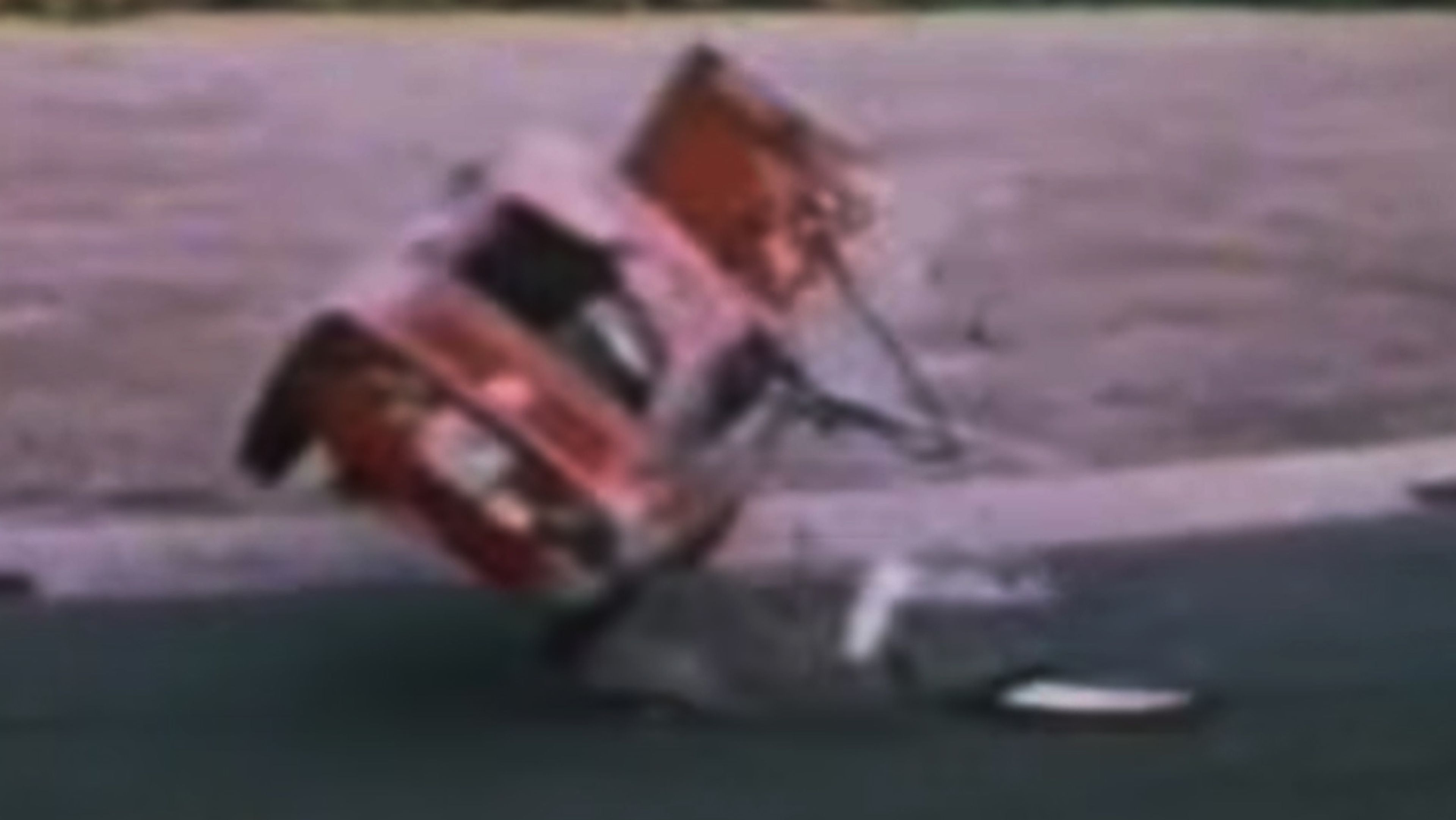 Accidente en Nürburgring en los años 70