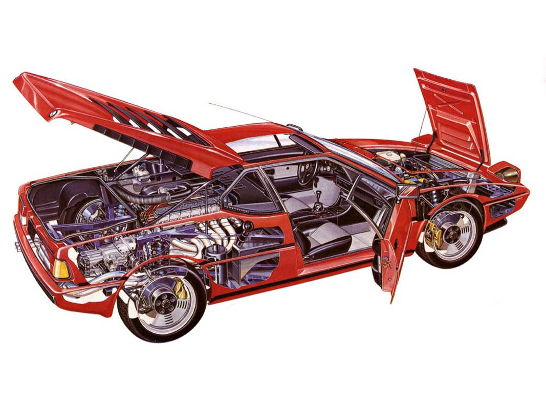 BMW M1 el deportivo que Lamborghini debería haber construido BMW M1