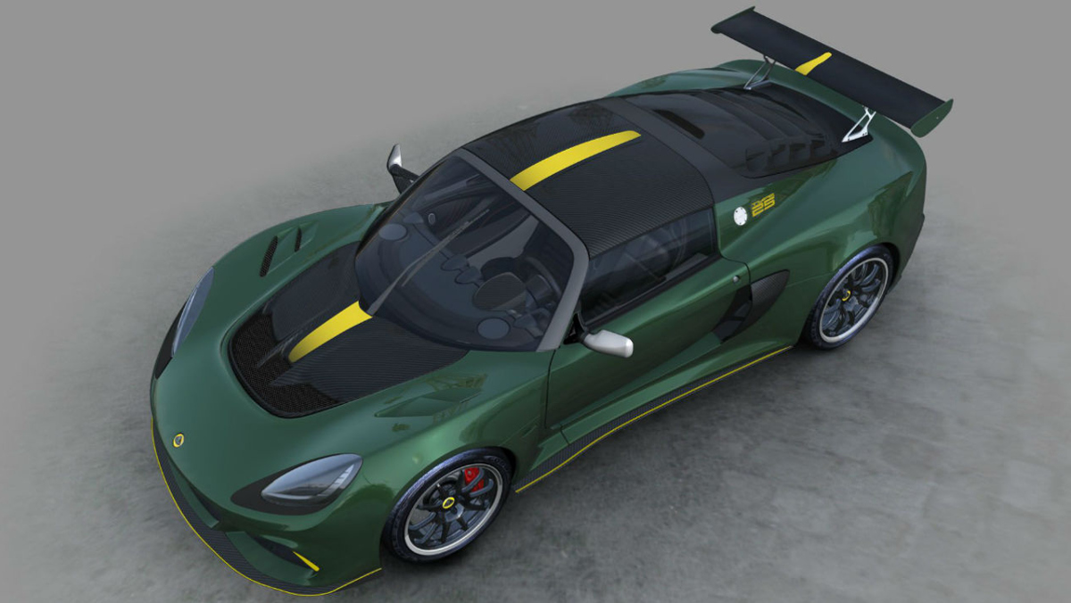 Cenital del Lotus Exige Cup 430 Type 25 Cenital del Lotus Exige Cup 430 Type 25