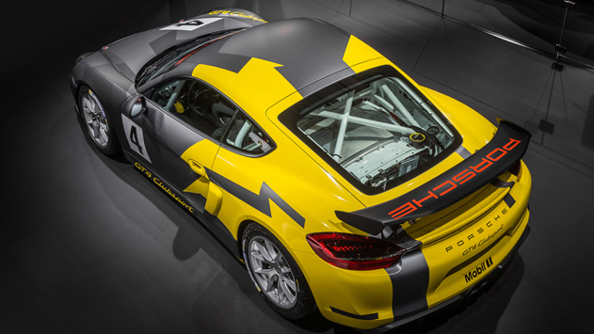 Cenital del Porsche Cayman GT4 Clubsport Cenital del Porsche Cayman GT4 Clubsport