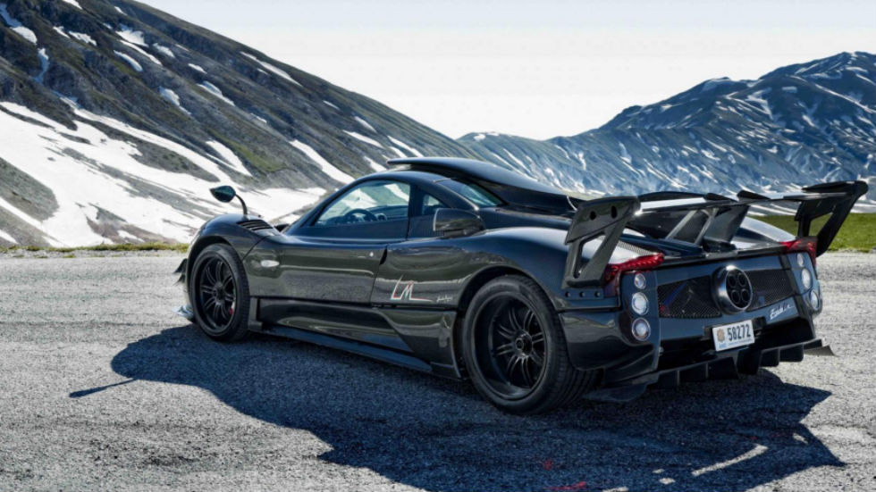 Cinco alerones loquísimos Pagani Zonda LM