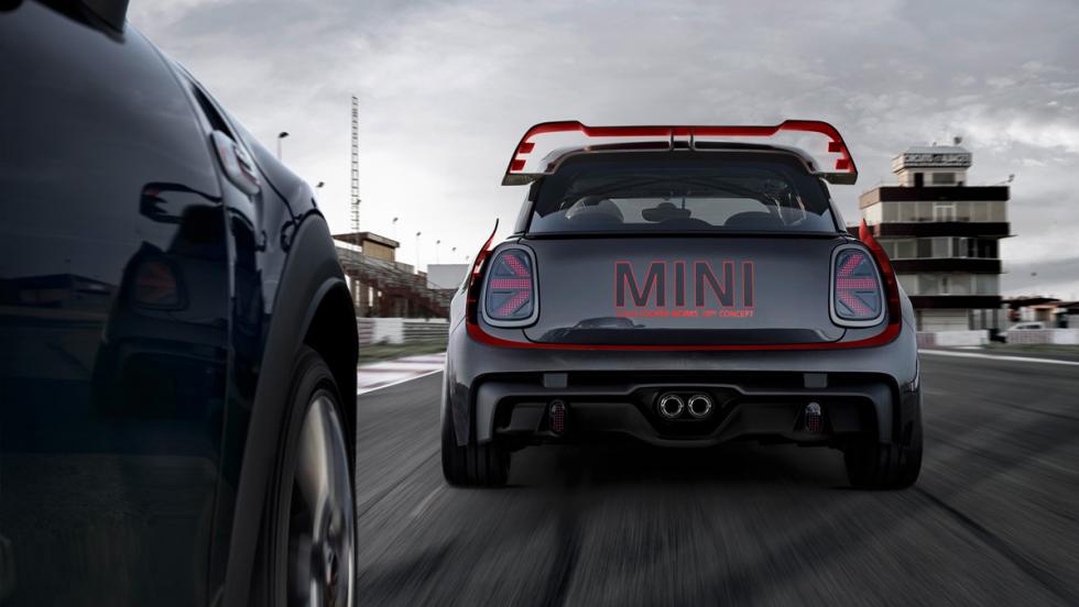 Cinco alerones loquísimos Mini JCW GP Concept
