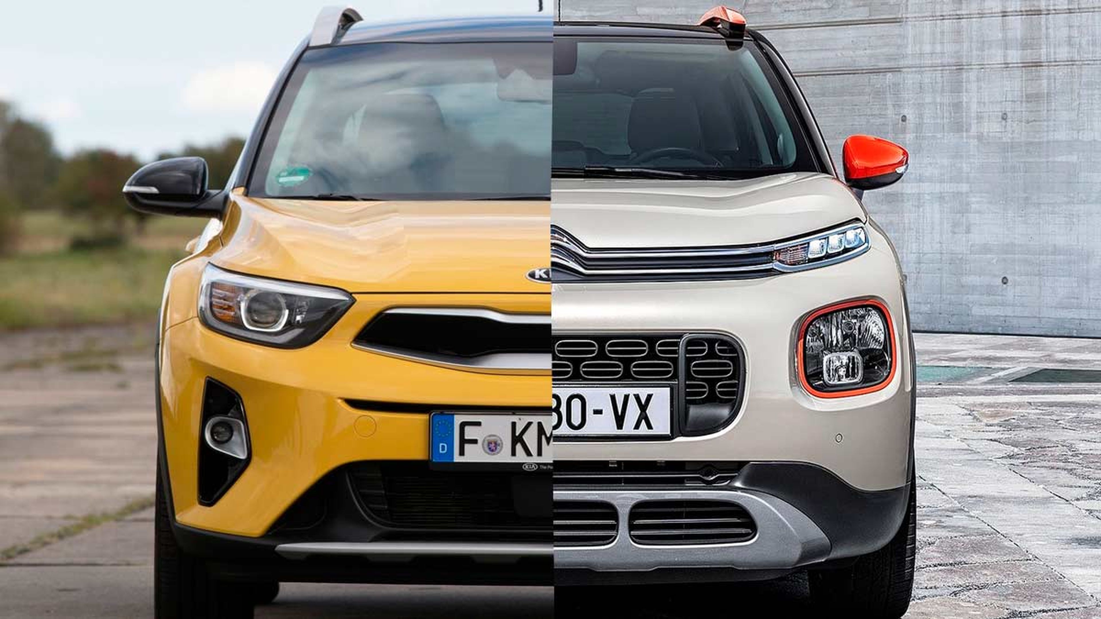 Citroën C3 Aircross vs Kia Stonic