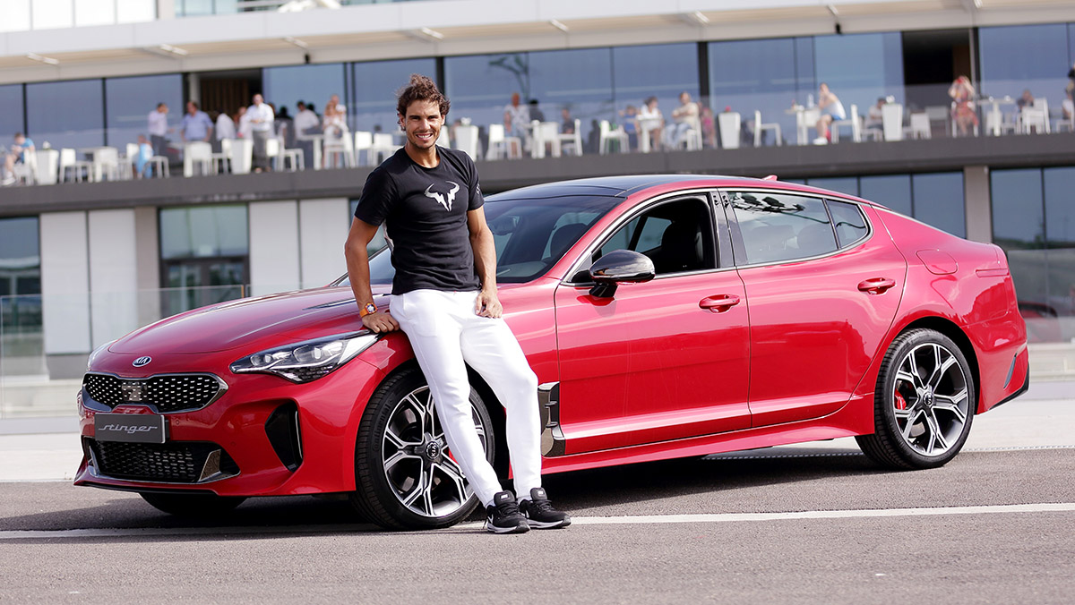 Los coches de Rafa Nadal: Kia Los coches de Rafa Nadal: Kia