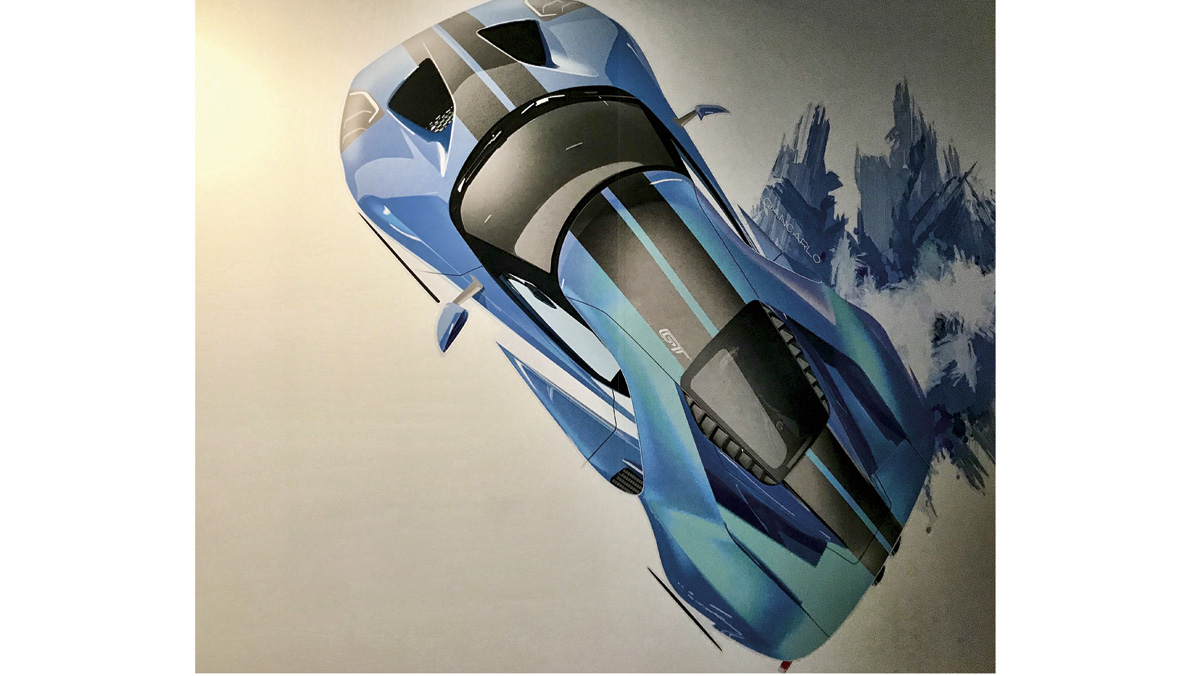 Cuadro Ford GT Cuadro Ford GT