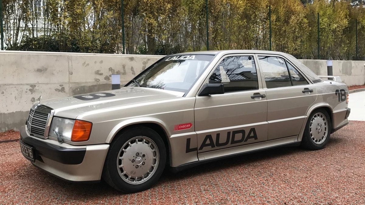 Exterior del Mercedes 190E 2.3-16v de Niki Lauda Exterior del Mercedes 190E 2.3-16v de Niki Lauda