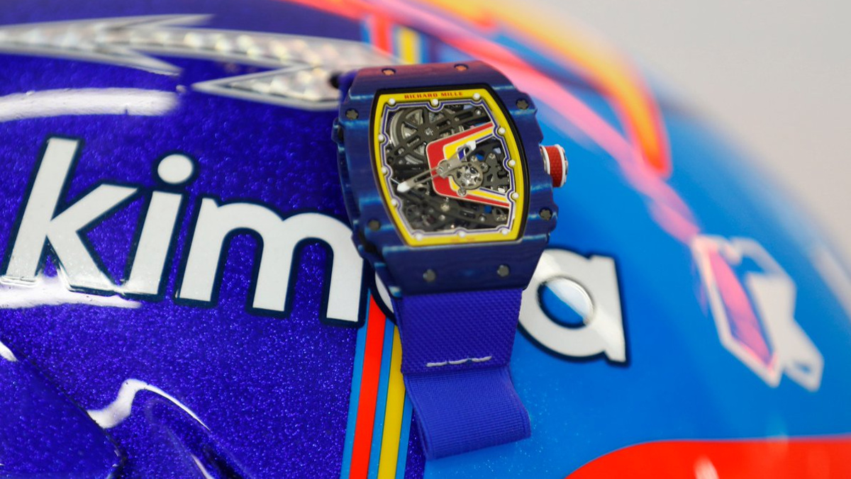 As es el nuevo y exclusivo reloj de Fernando Alonso Top Gear Espa a