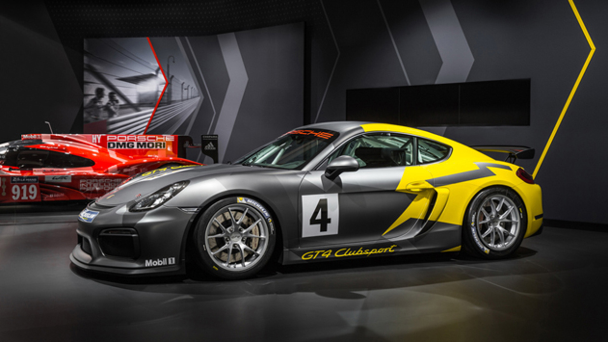 Perfil del Porsche Cayman GT4 Clubsport Perfil del Porsche Cayman GT4 Clubsport
