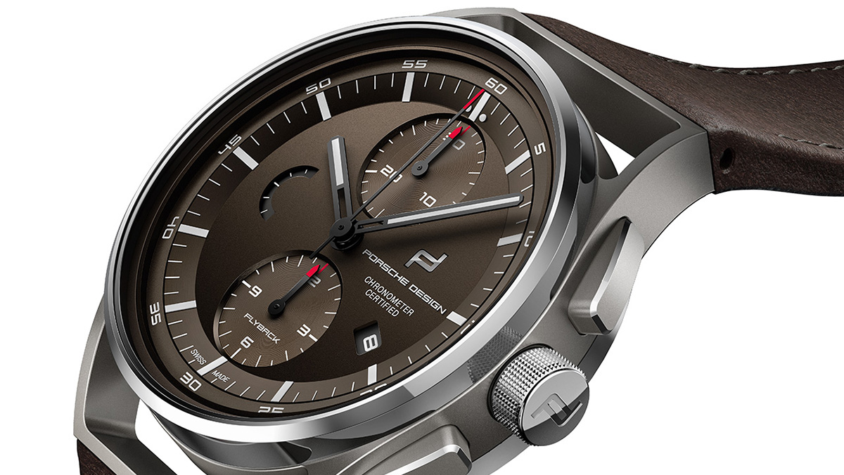 Porsche Design 1919 Chronotimer Flyback Brown & Leather Porsche Design 1919 Chronotimer Flyback Brown & Leather